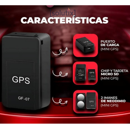 MINI GPS Inteligente — Rastreo en tiempo real, Compacto y Seguro