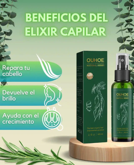 OUHOE . ELIXIR PARA EL CRECIMIENTO DEL CABELLO