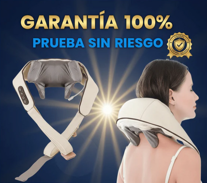 Masajeador de Cuello Eléctrico inteligente - Alivio instatáneo del Dolor cervical y Estrés