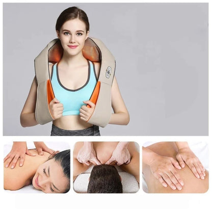 Masajeador de Cuello Eléctrico inteligente - Alivio instatáneo del Dolor cervical y Estrés