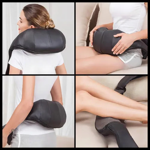 Masajeador de Cuello Eléctrico inteligente - Alivio instatáneo del Dolor cervical y Estrés